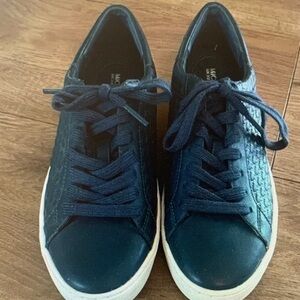 Michael Kors Navy Blue Sneakers